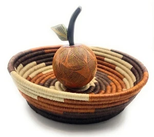 Cestas tejidas a mano Guacamayas hechas a mano Fique decorativo - Fruteros - Imagen 1 de 9