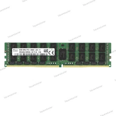 SK Hynix 64GB 2666MHz REG ECC RAM DDR4 DIMM PC4-21300 288Pin Server Memory - Image 1 of 2