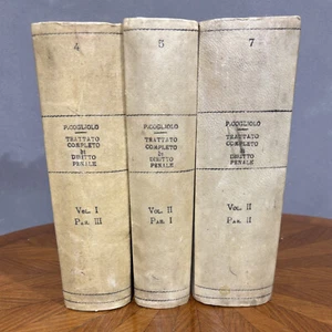 Libri Antichi Trattato completo di Diritto Penale - Pietro Cogliolo - epoca 1889 - Foto 1 di 5