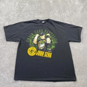 Vintage Y2K WWE Wrestling Chain Gang Battle On John Cena T-Shirt Men's Size 2XL - Picture 1 of 10