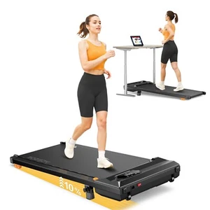 Walking Pad Treadmill with 10% Incline, Under Desk Treadmill, Compact Portabl... - Picture 1 of 7
