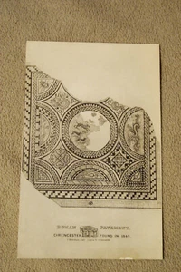 Pavimento romano - Postal - Imagen 1 de 2