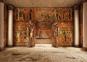 Antiguo Egipto Pirámide Faraón Tumba Fondo Foto Fondo Estudio Accesorios - Imagen 1 de 9