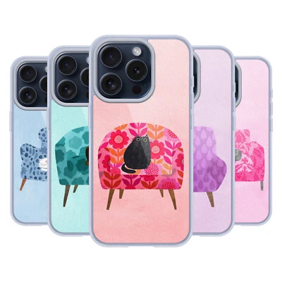 OFFICIAL PLANET CAT ARM CHAIR SOFT GEL CASE FOR APPLE iPHONE PHONES - Image 1 of 4