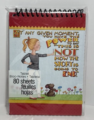 Mary Engelbreit "At Any Given Moment" Top Spiral Bound Tablet 5x7 80 Sheets NIP - Image 1 of 2