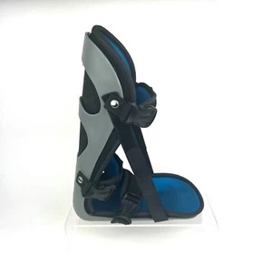 Alpha Medical Plantar Fasciitis Adjustable Night Splint Small Black Padded - Picture 1 of 13