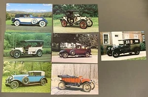 # T4603   CLASSIC  AUTOS     POSTCARD LOT,   7  DIF. CARDS - Picture 1 of 2