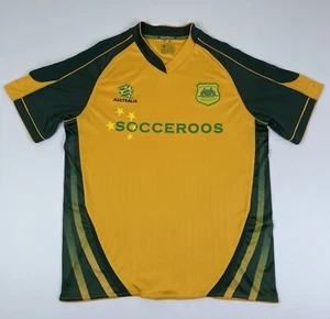 Australia Socceroos 2007 Football Shirt Jersey Mens Size Medium - Picture 1 of 9