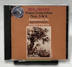 Ludwig Van Beethoven Piano Concertos Nos 3&4 Royal Philharmonic (CD, 1990, BMG) - Picture 1 of 3