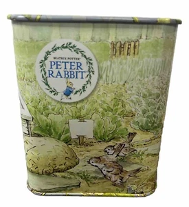 Peter Rabbit Beatrix Potter 2017 Money Box EMPTY Collectable Tin Display - Picture 1 of 8