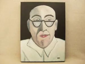 Original Porträtmalerei, Männerporträt Bildende Kunst Wanddekoration, zeitgenössisch - Bild 1 von 5