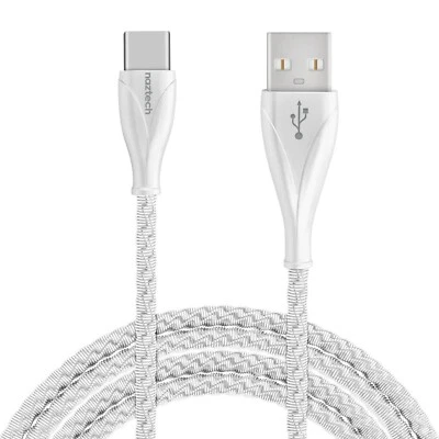 Naztech Elite Series USB-C Charge & Sync Cable - Silver - Image 1 of 4