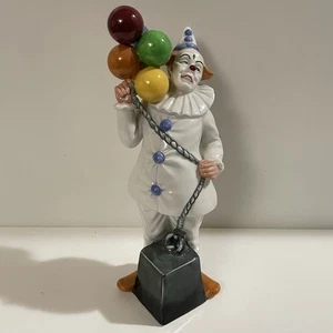 1985 Royal Doulton Balloon Clown HN 2894 Porcelain Figurine Vintage 1980s - Picture 1 of 9