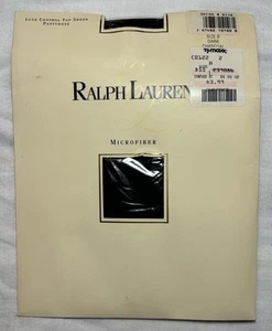 Ralph Lauren Lycra Control stop Pantyhose Dark Charcoal Size B NIP Vintage - Picture 1 of 2