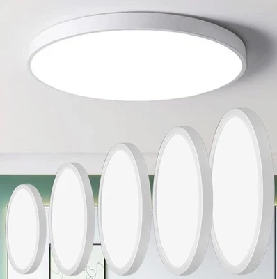 LED Deckenleuchte Decken-Lampe Flur Lampe Kronleuchter Küchen Wohnzimmer 12W-60W - Bild 1 von 4