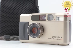Alle funktionieren [NEUWERTIG] Contax T2 D titansilber analoge Kompaktkamera 35 mm aus Japan - Bild 1 von 21