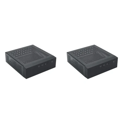 2X M09 HTPC Host  ITX ComputergehäUse DC-Netzteil Industrielles Steuerungsg7058 - Bild 1 von 4