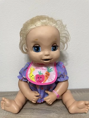 Hasbro Baby Alive Doll 2006 Soft Face Pink Bracelet Interactive Parts - Image 1 of 4