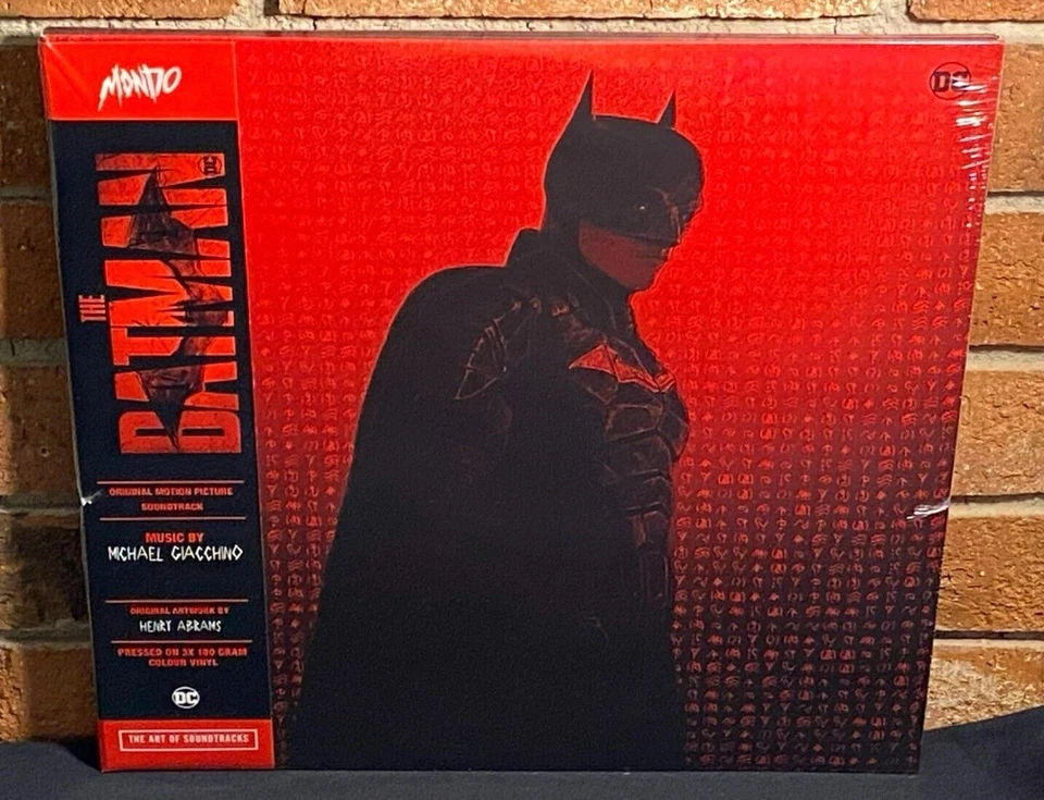 THE BATMAN - Soundtrack, Limited 180G 3LP COLORED VINYL Gatefold + OBI Strip New - Image 1 of 1