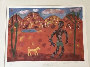 Christopher CORR b1955 - OUT HUNTING IN RED PILBARA - signiert & nummeriert - Bild 1 von 12