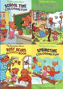 The Berenstain Bears - Spring Time, Busy Bears, School Time, Bear Country - Book - Picture 1 of 1