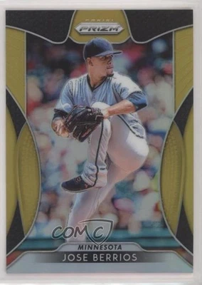 2019 Panini Prizm Tier II Gold Prizm /10 Jose Berrios #175 - Image 1 of 2