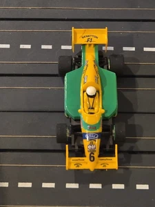 TYCO BENETTON FORD PRINCE #6 F1 FORMULA 1 HO SLOT CAR ¡MUY BONITO! LOTE #35 440 X2 - Imagen 1 de 2