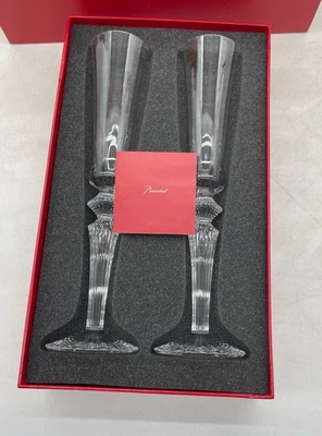 Juego de 2 flautas de champán Baccarat Mille Nuits 2810597 caja abierta Foto 1 de 4