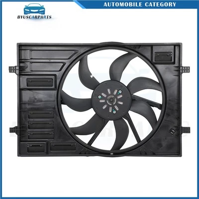 Conjunto de ventilador de refrigeración radiador eléctrico para VOLKSWAGEN E-GOLF 2015 2016 2017-2019 Foto 1 de 4
