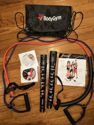 Body Gym Core System Portable All in One Resistance Workout Trainer DVD & Bag - Image 1 of 4