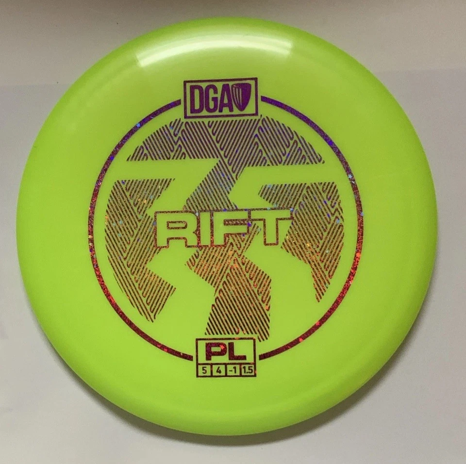 DGA Disc PL Rift Yellow With Purple Foil 173 Grams - Image 1 of 4