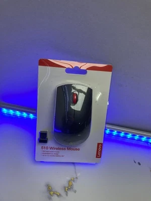 Lenovo 510 Mouse -WIRELESS- Black - Image 1 of 2