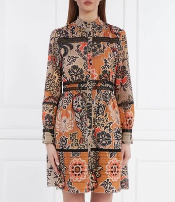 Vestido para mujer Marc Cain talla 2/M estampado WC21.57W69 Foto 1 de 4