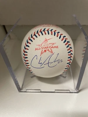 克里斯·阿切尔 2017 全明星赛罗林斯坦帕湾光芒签名 — 第 1/2 张图片