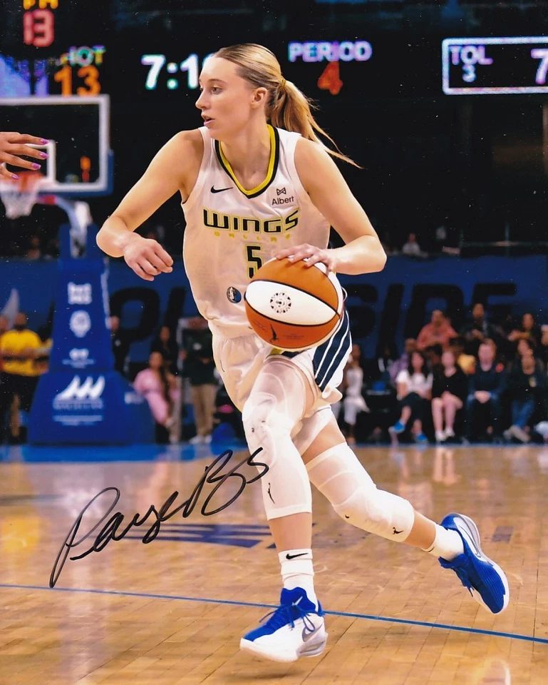 Paige Bueckers Signed 8X10 Photo Autograph Dallas Wings - Image 1 of 1