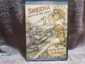 (3FREE) USED DVD Sheena: Queen of the Jungle (2 DVD, 1955) Irish McCalla - Imagen 1 de 4