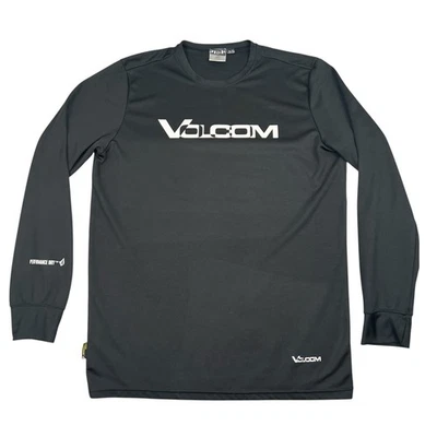 Volcom Shirt Men's XL Performance Dry Stock Hunter Riding Crew Long Sleeve Logo - Image 1 of 4