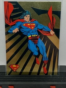 1993 Skybox The Return Of Superman RARE Gold Foil Insert #SP3 - Picture 1 of 2
