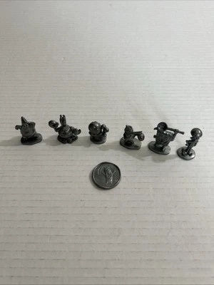 Juego Monopoly Bob Esponja Piezas/Piezas Solo Lote 6 Fichas y 1 Moneda Foto 1 de 4