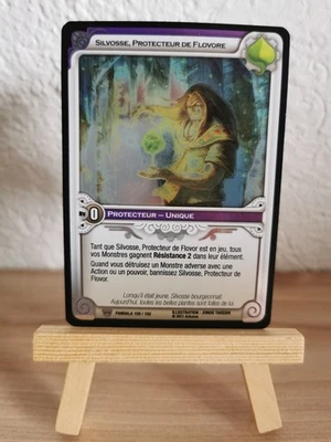 Carte Wakfu Silvosse Protecteur De Flovore Rare Draconique Pandala 159/162 FOIL - Photo 1/2