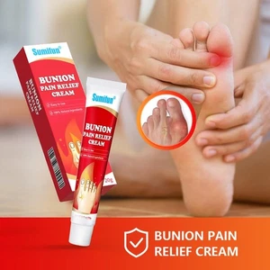 Crema para aliviar el dolor de juanete punta articulación valgus corrector crema tratar la rigidez hallux - Imagen 1 de 14