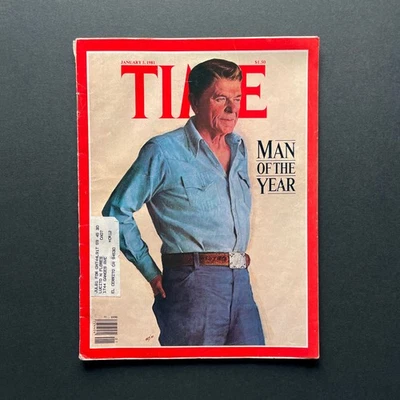 Jan 5, 1981 Man Of The Year Time Magazine • Ronald Reagan • 1980 US Election - Image 1 of 4