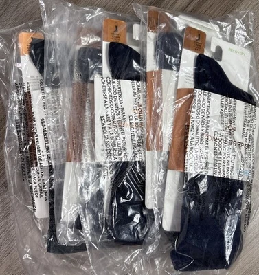 Tommie Copper Mujer Compresión Recuperación Crew Calcetines 4-6.5 Lote De 5 Azul Marino Foto 1 de 4