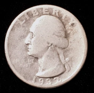 1932-D Washington Quarter, VG #2880 - Picture 1 of 2