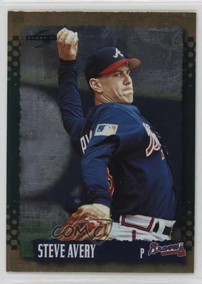 1995 Score Gold Rush Steve Avery #185 - Image 1 of 2