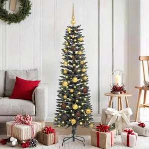  Árbol de Navidad Artificial con 150 LED Verde 43 x 43 x 150 cm - Imagen 1 de 12