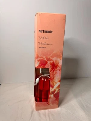 Pier 1 Imports White Nectarine Reed Diffuser 10 Oz Room Fragrance - Image 1 of 4