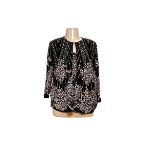 Juego floral negro Alex Evenings - 1X - Imagen 1 de 4