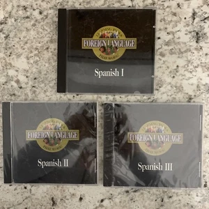 Spanish Learning Tools That Work CD ROM Disc 1 Through 3 Pro One Sofsource - Picture 1 of 5