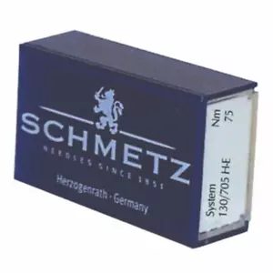 Aghi per macchina da cucire Schmetz - ricamo, scatole da 100 - misure 75/11 e 90/14 - Foto 1 di 7